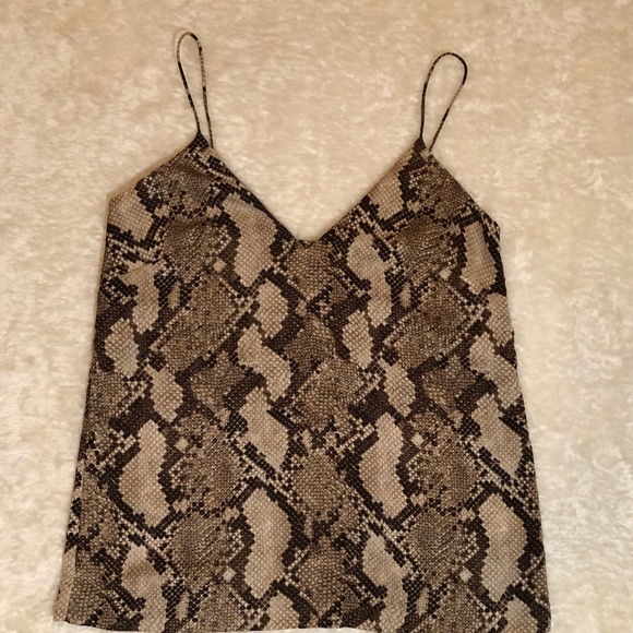 Snakeskin Patterned Cami - Picture 5 of 7
